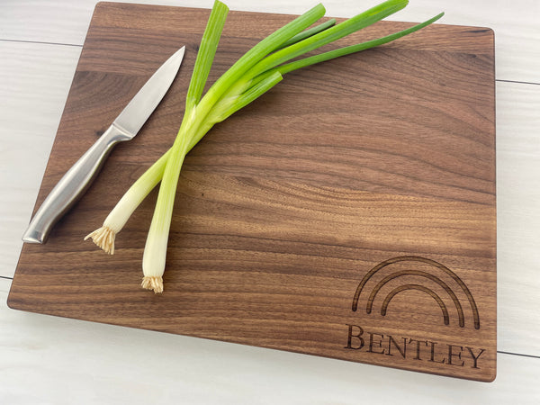 Rainbow - Personalized Cutting Board - 135