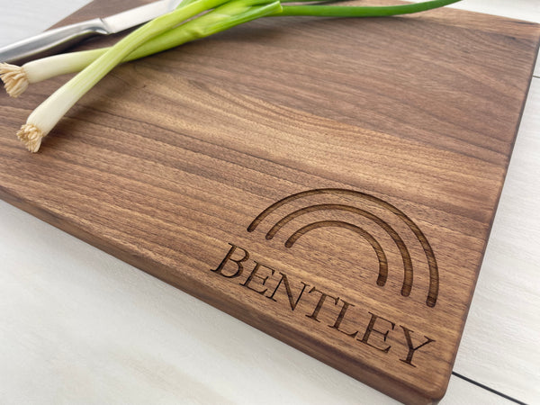 Rainbow - Personalized Cutting Board - 135