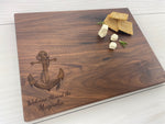 Anchor Away - Personalized Cutting Board - 133 1