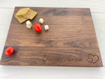 Hearts - Personalized Cutting Board - 131 2