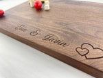 Hearts - Personalized Cutting Board - 131 1