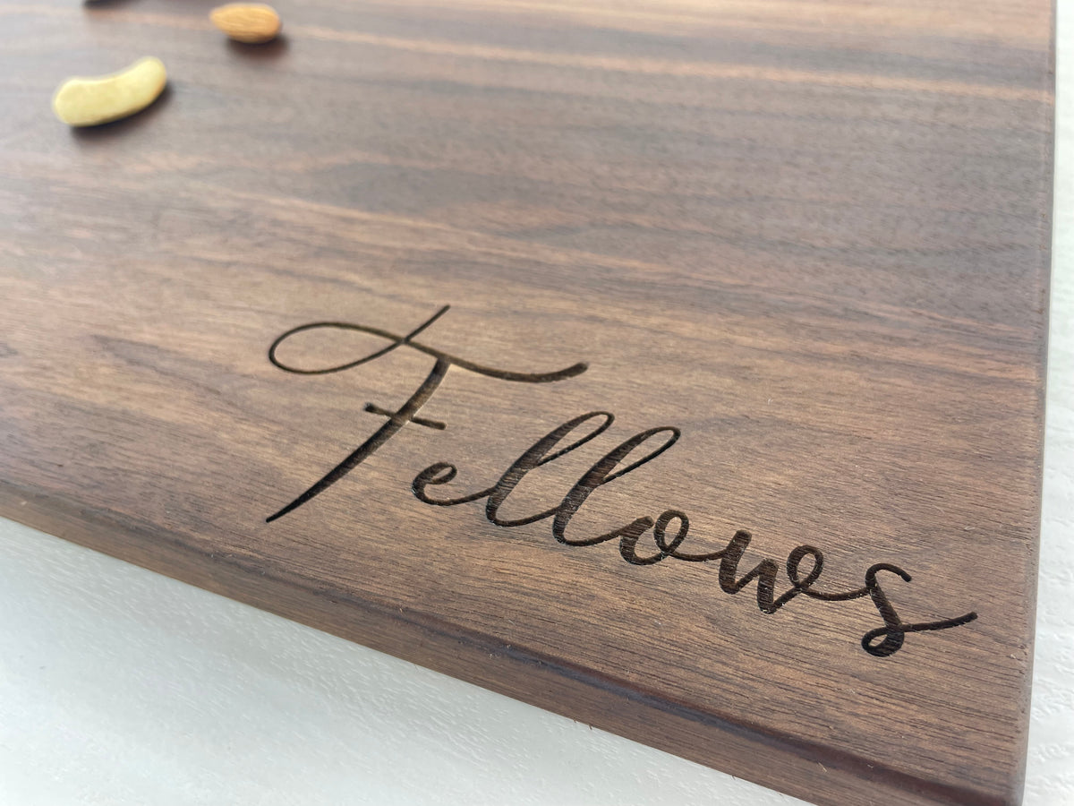 Holiday Gift - Personalized Cutting Board - 137