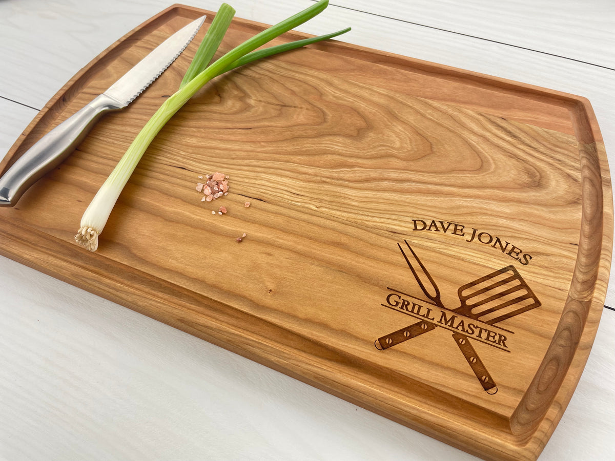 Grill Master - Personalized Cutting Board - 136