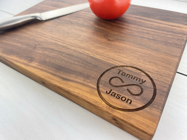 Infinity Gift - Personalized Cutting Board - 160