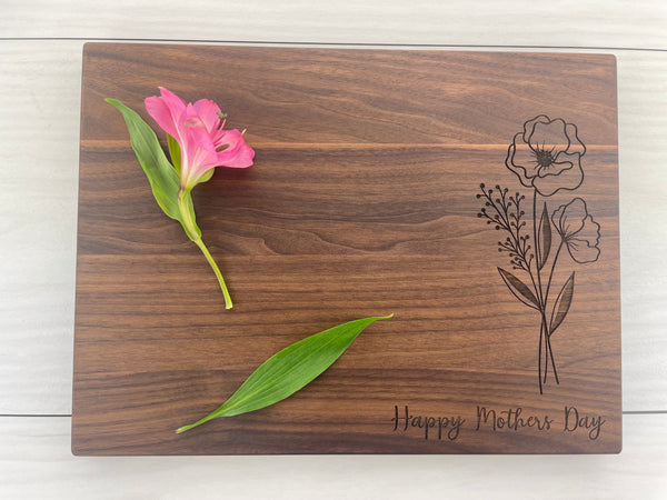 Mothers Day - Personalized Cutting Board - 153