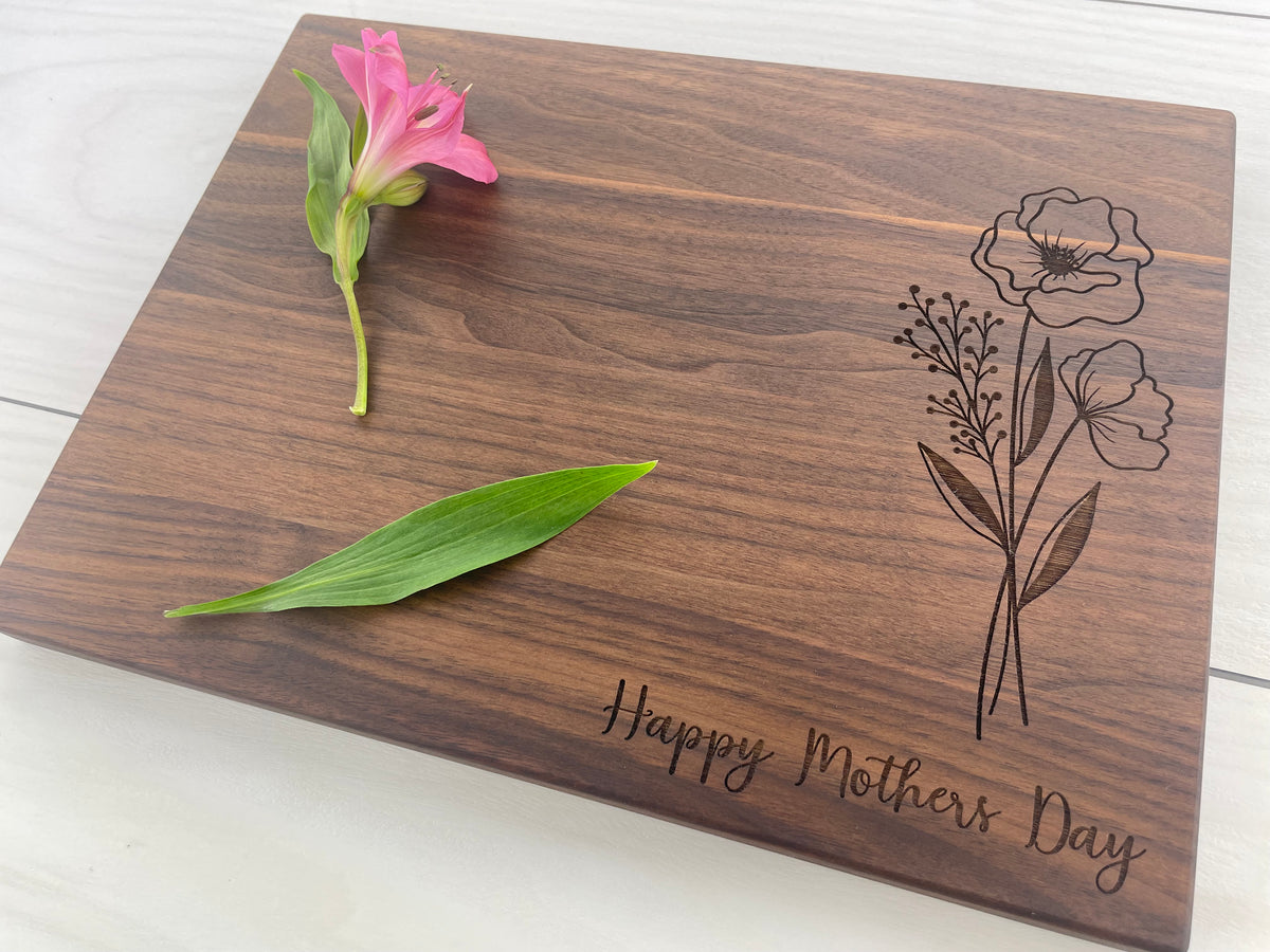 Mothers Day - Personalized Cutting Board - 153