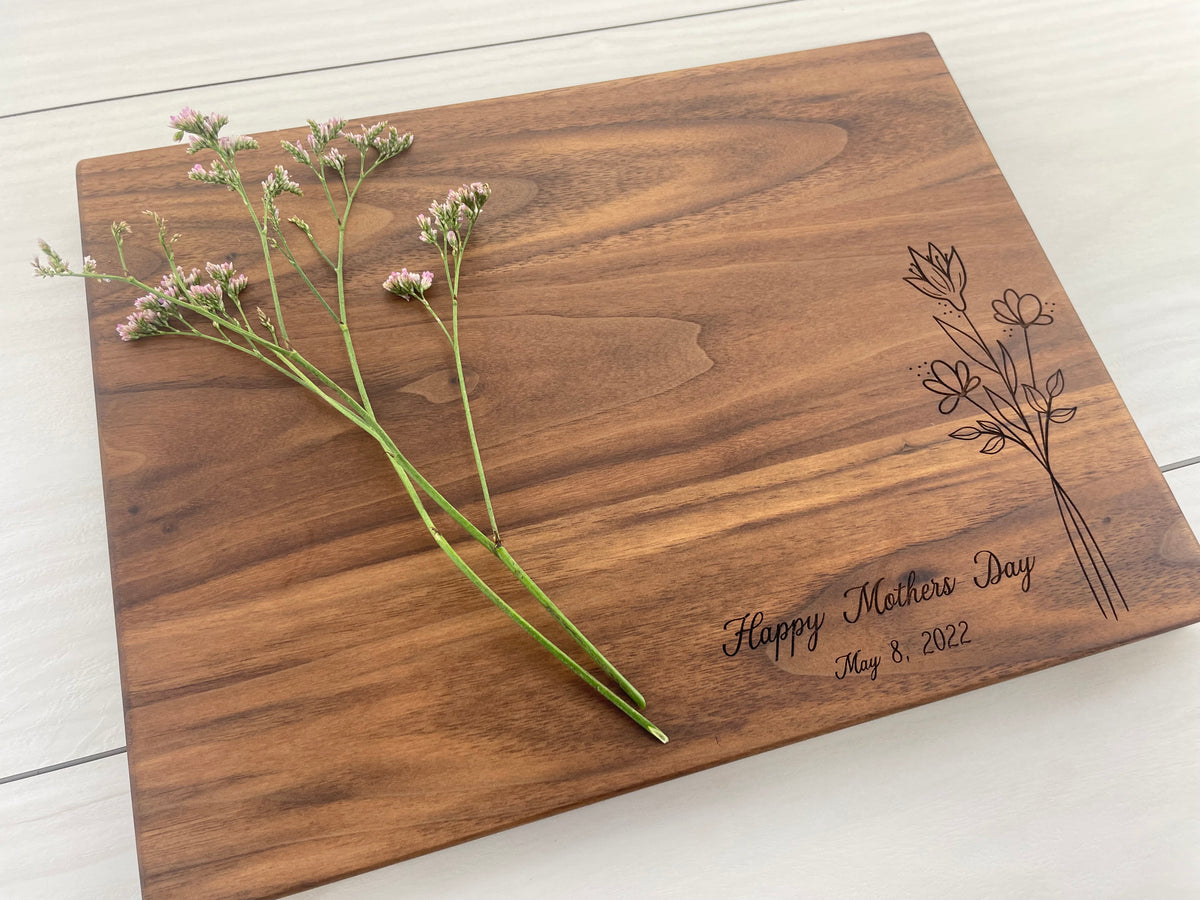 Valentines Day Gift - Personalized Cutting Board - 149