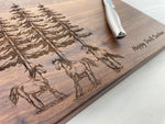 Equestrian Gift - Personalized Cutting Board - 179 1