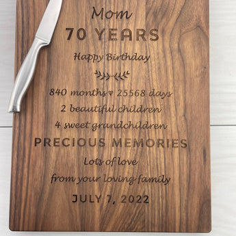 Personalized Cutting Board - 195