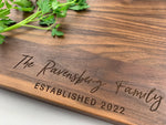 Gift for Mom & Dad - Personalized Cutting Board - 071 3
