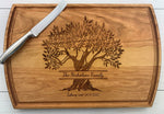 Family Tree - Personalized Cutting Board - 072 1