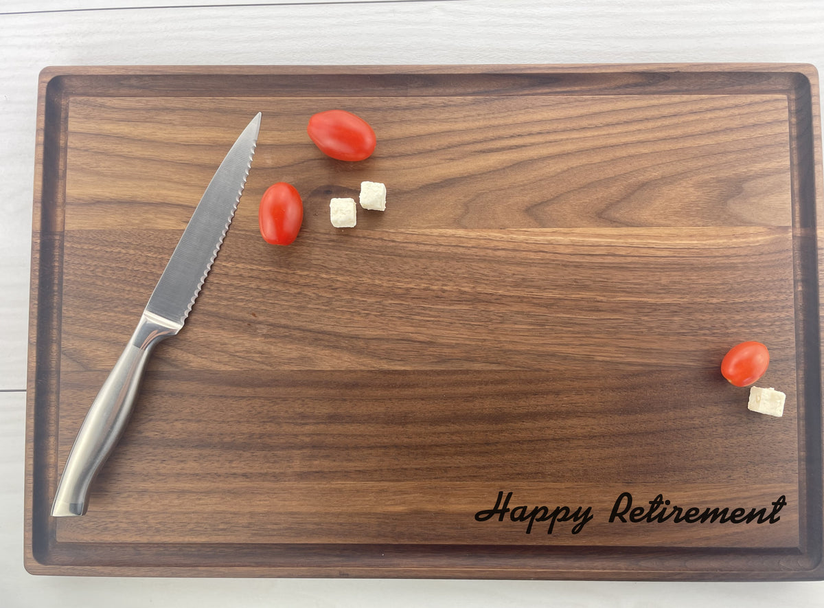 Retirement Gift - Personalized Cutting Board - 168