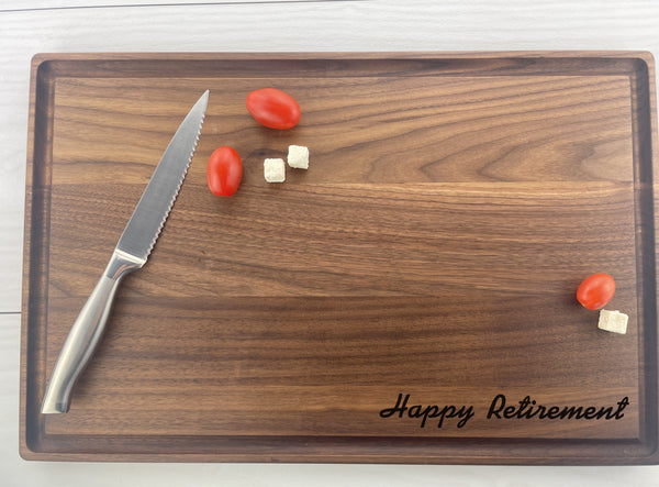 Retirement Gift - Personalized Cutting Board - 168