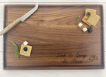 Wedding Rings - Personalized Cutting Board - 169 2