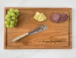 Engraved Charcuterie Board - Personalized Cutting Board - 026 2