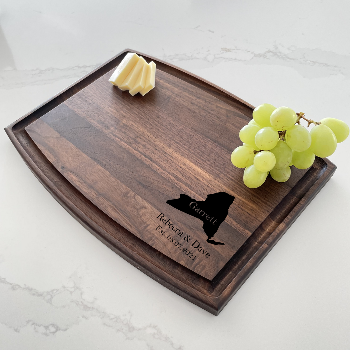 Engrave your Home State - Personalized Cutting Board - 057