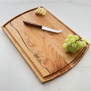 Family Cutting Board - The Swoosh