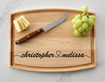 A Couple in Love - Personalized Cutting Board - 010 2