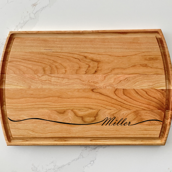 Family Cutting Board - The Swoosh