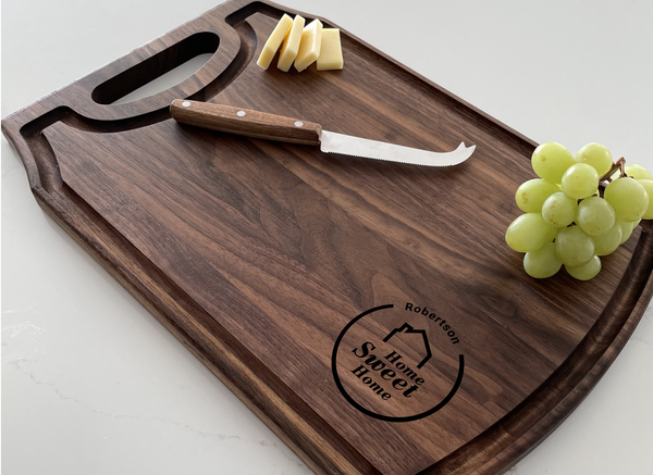 New Home Gift - Personalized Cutting Board - 036