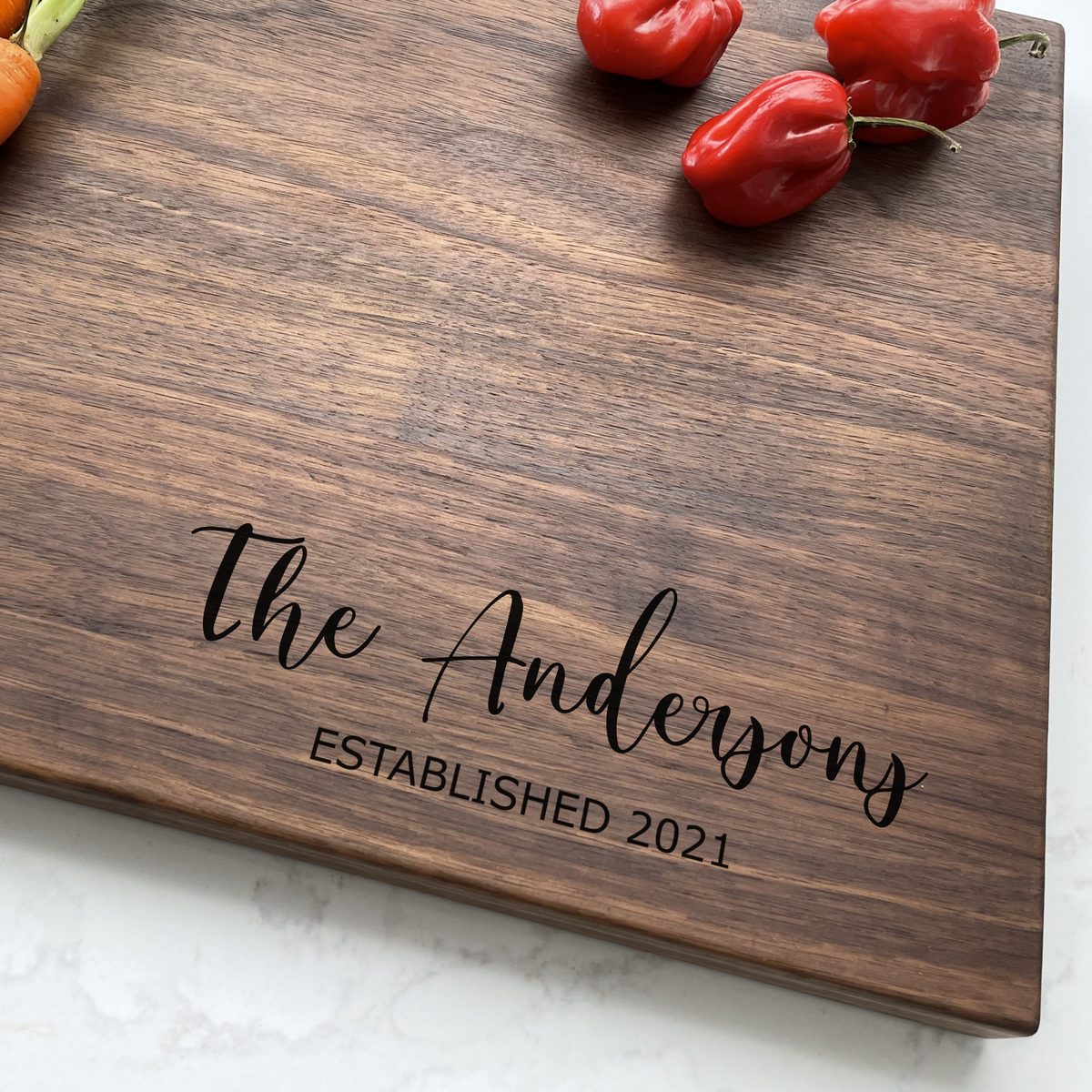A Gift, Just Because - Personalized Cutting Board - 043