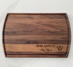 Chef Hat - Personalized Cutting Board - 021 2