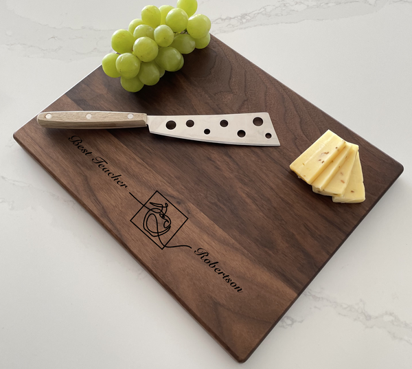 Teachers Gift - Personalized Cutting Board - 039