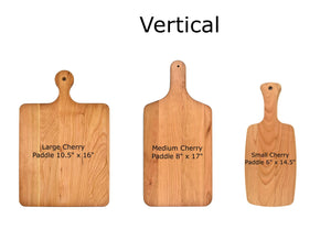 Small Cherry Paddle 6" x14"