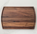 Initial with a Swoop - Personalized Cutting Board - 003 2