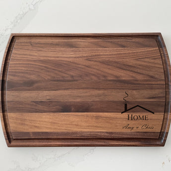 Realtor Client Gift - Personalized Cutting Board - 012
