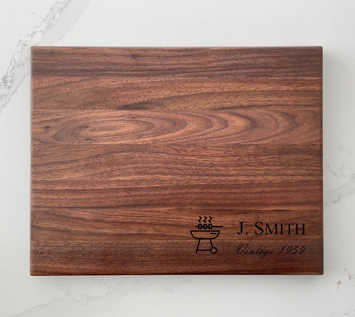 The Grill Master - Personalized Cutting Board - 015