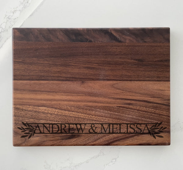 The Perfect Couple Gift - Personalized Cutting Board - 004