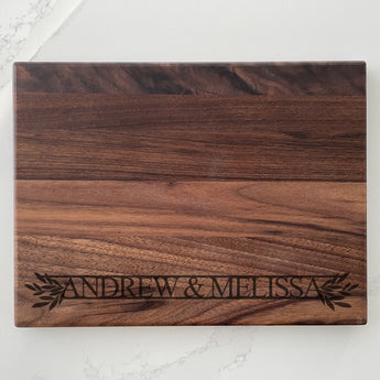 The Perfect Couple Gift - Personalized Cutting Board - 004