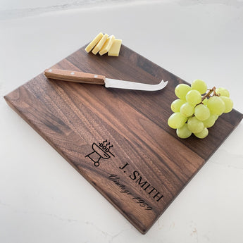 The Grill Master - Personalized Cutting Board - 015