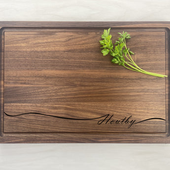 Personalized Butcher Block - 019