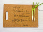 Recipe Engraving - Personalized Composite Board - 023 1
