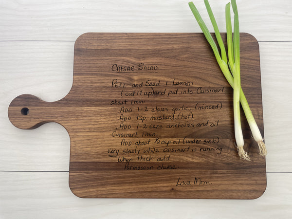Recipe Board - Personalized Paddle Board - 023