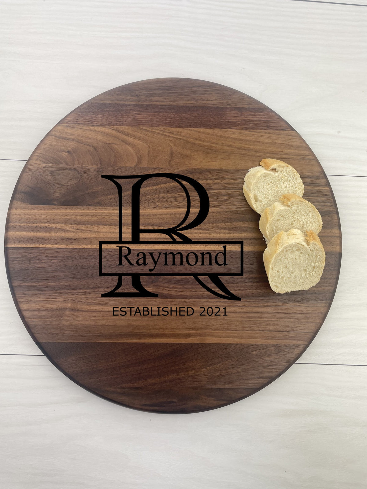 Engraved Gift - Personalized Circular Board - 031