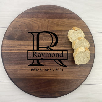 Personalized Circular Board - 031