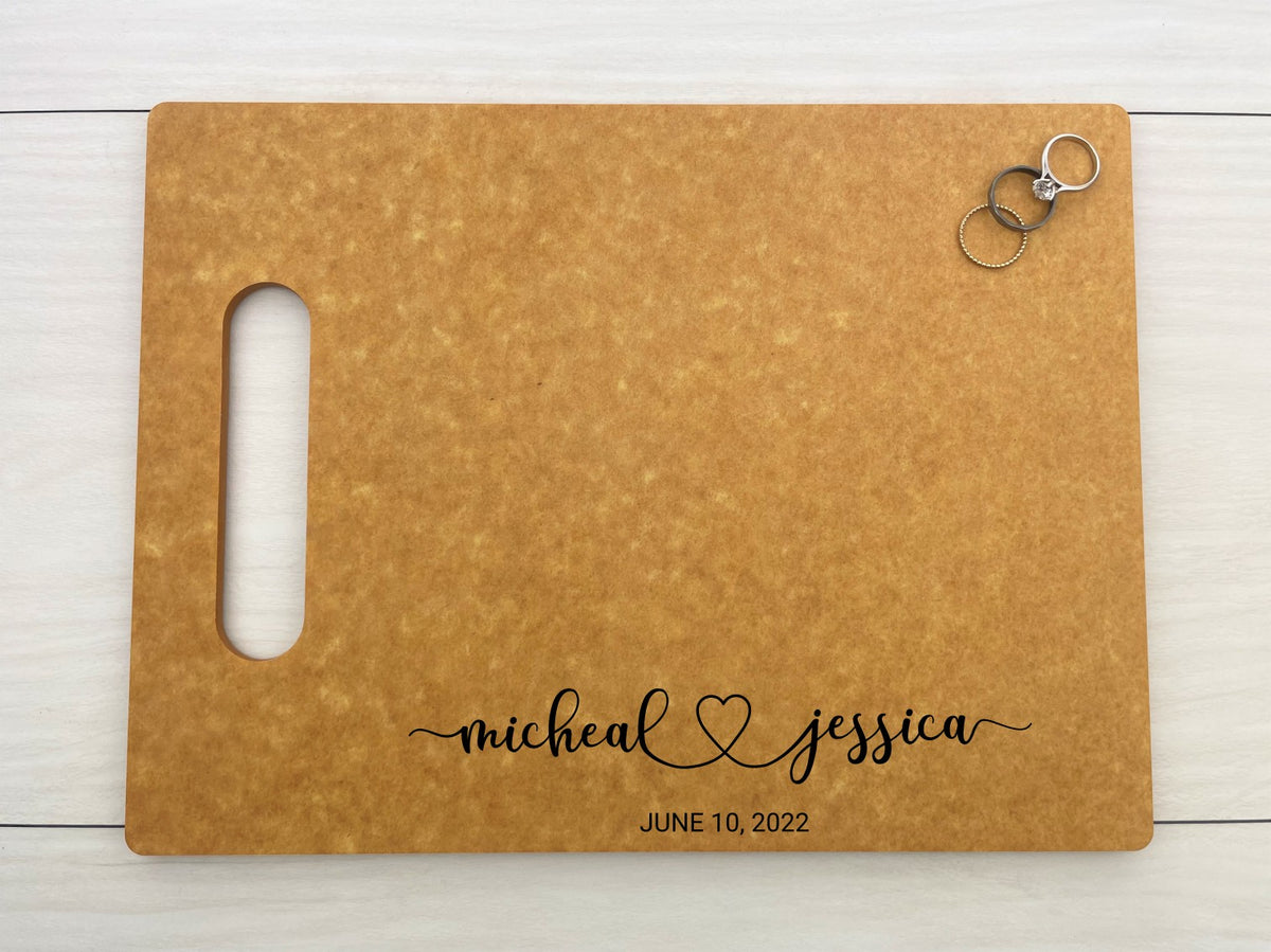 Wedding Gift - Personalized Composite Board - 048