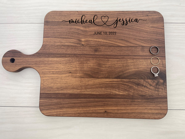 Wedding Gift - Personalized Paddle Board - 048