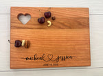 Wedding Gift - Personalized Heart Board - 048 2