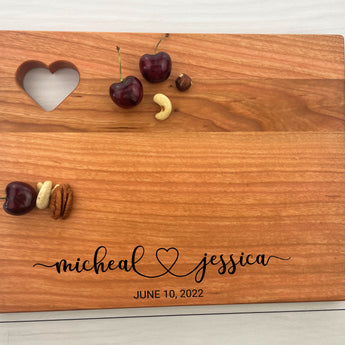 Personalized Heart Board - 048