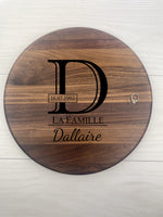 Wedding Memoir - Personalized Circular Board - 049 2