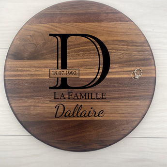 Personalized Circular Board - 049