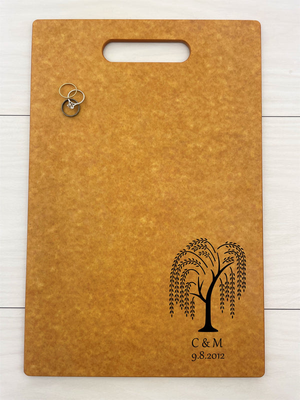 Willow Anniversary - Personalized Composite Board - 050