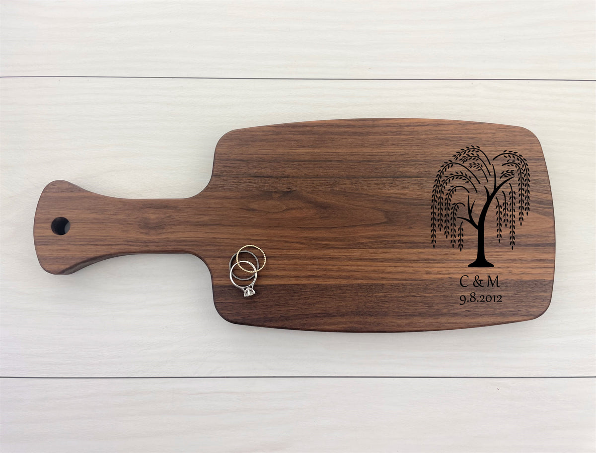 14th Wedding Anniversary - Willow - Personalized Paddle Board - 050