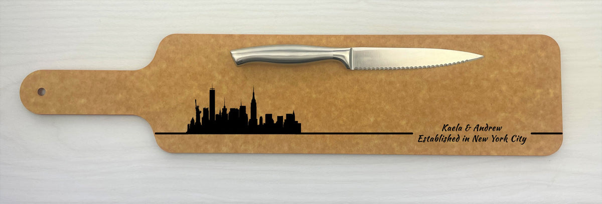 City Skyline - Personalized Composite Board - 051