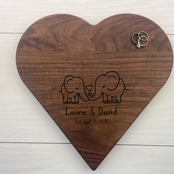 Personalized Heart Board - 055