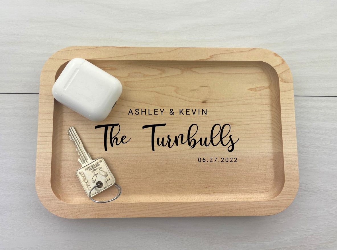 Family Name - Personalized Catch-All Trays - 059